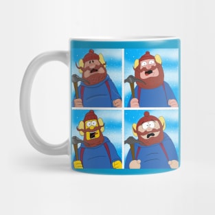 Yukon Cornelius in various styles Mug